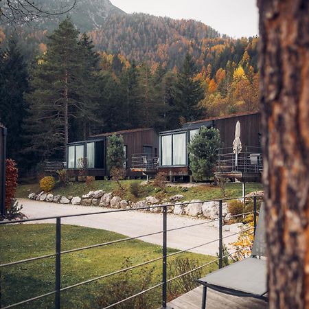 Skyview Chalets Am Camping Toblacher See Exterior photo