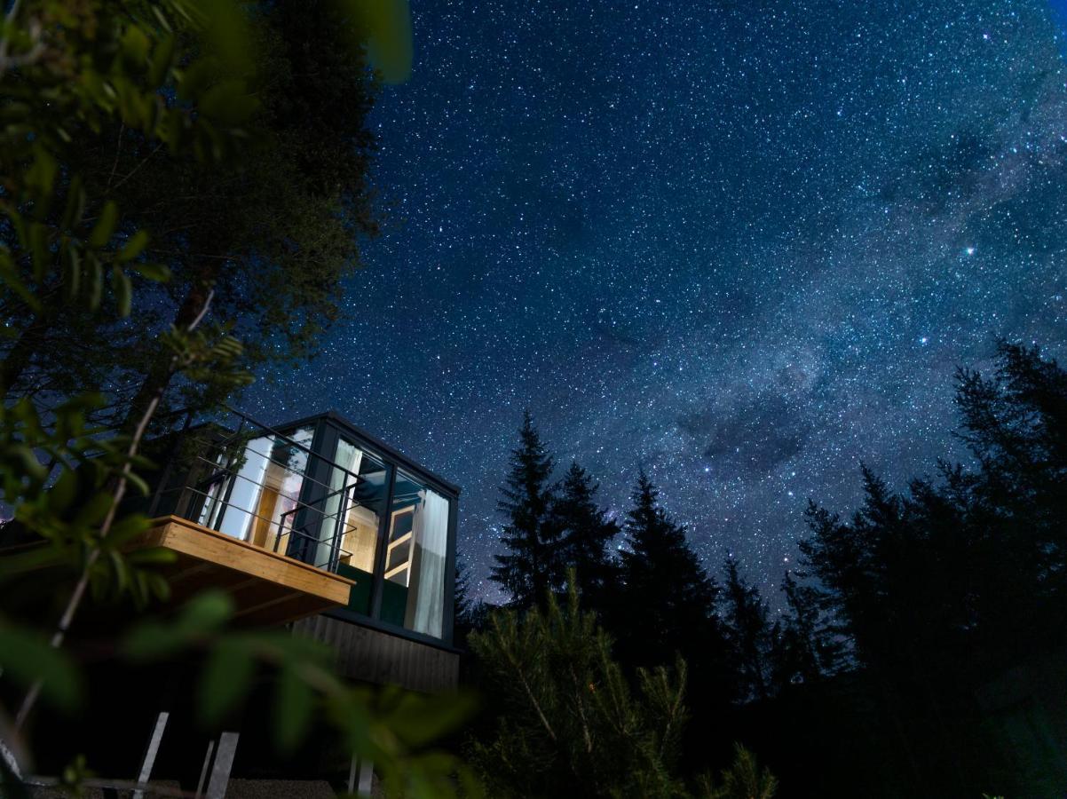Skyview Chalets Am Camping Toblacher See Exterior photo