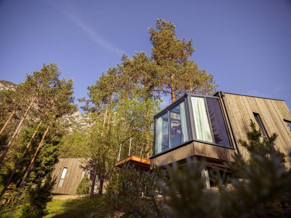 Skyview Chalets Am Camping Toblacher See Exterior photo